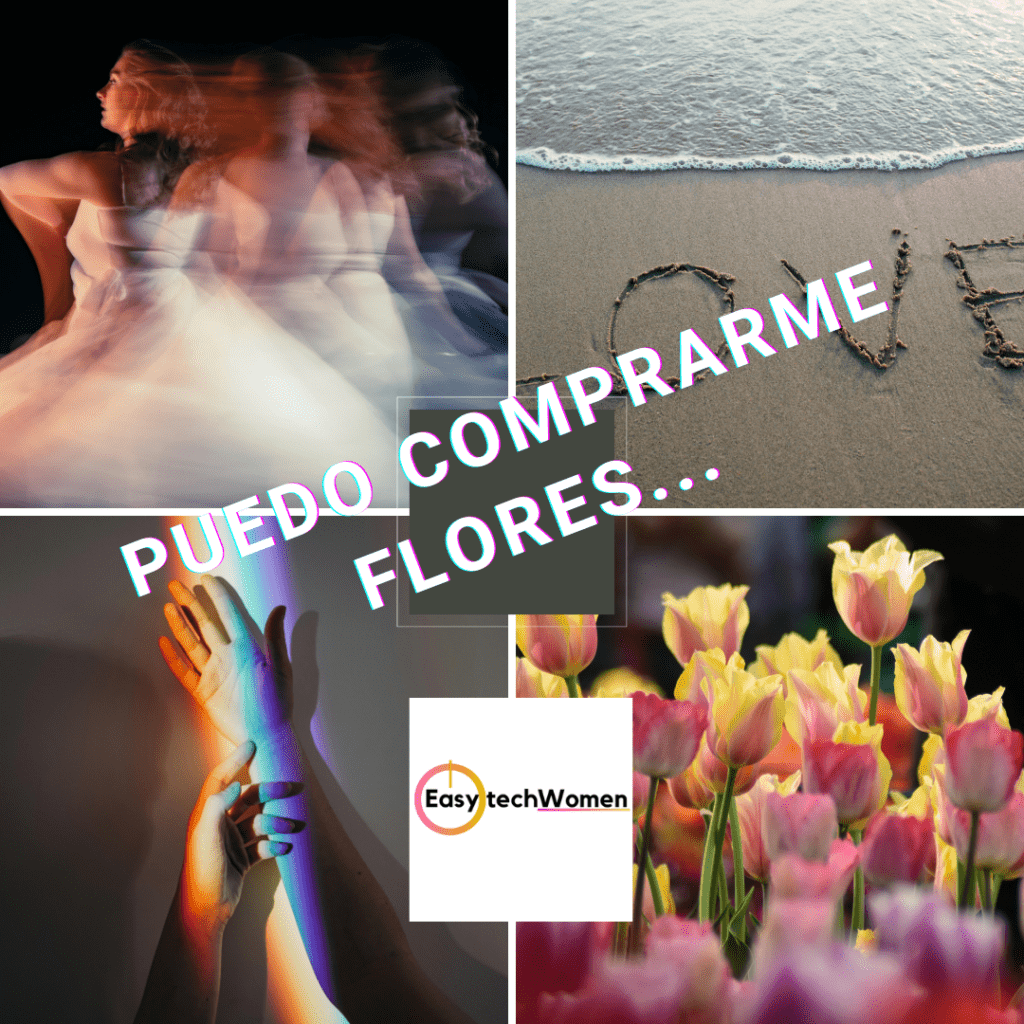 Puedo comprarme flores