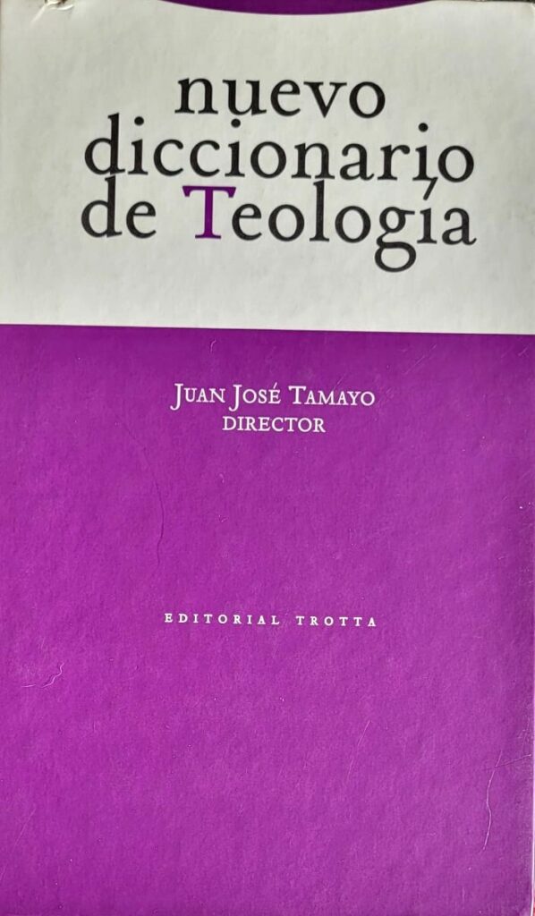 Portada del Nuevo Diccionario de Teología. 